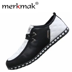 Flat Ballerina Shoes 2017 new Fashion korean leisure men shoes spring men footwear autumn PU leather men flat shoes breathable casual men's flats