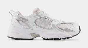 530 Grade School Running Shoes (White/Century Pink) New Balance For Planters Fasciitis
