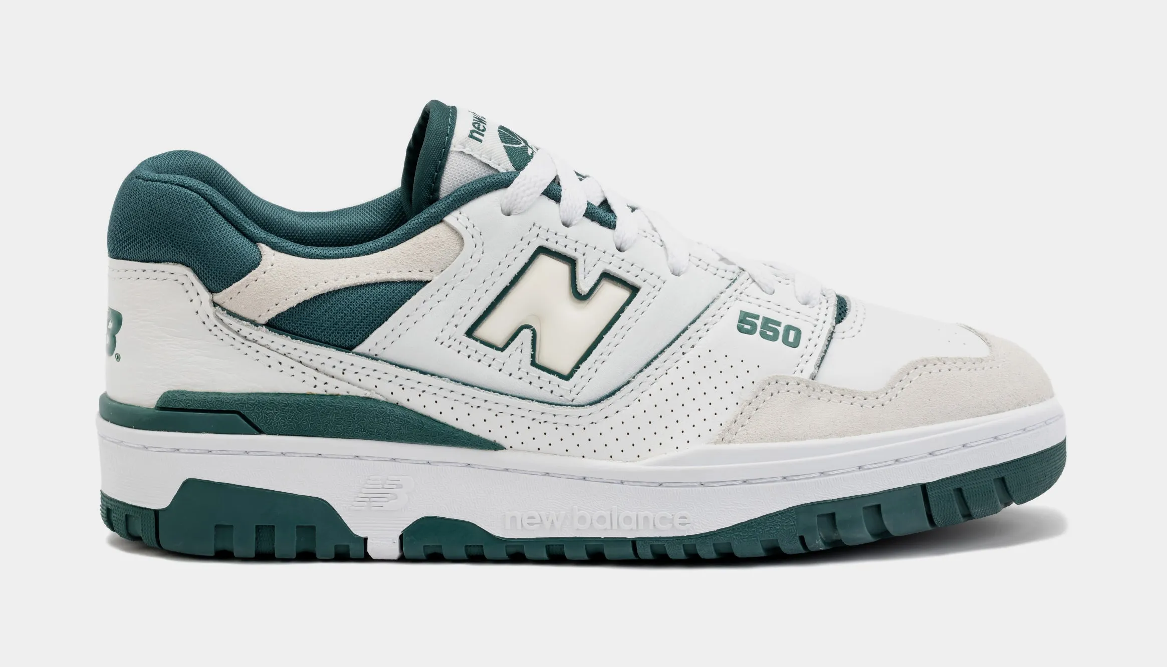 725 New Balance 550 Mens Lifestyle Shoes (White/Vintage Teal)