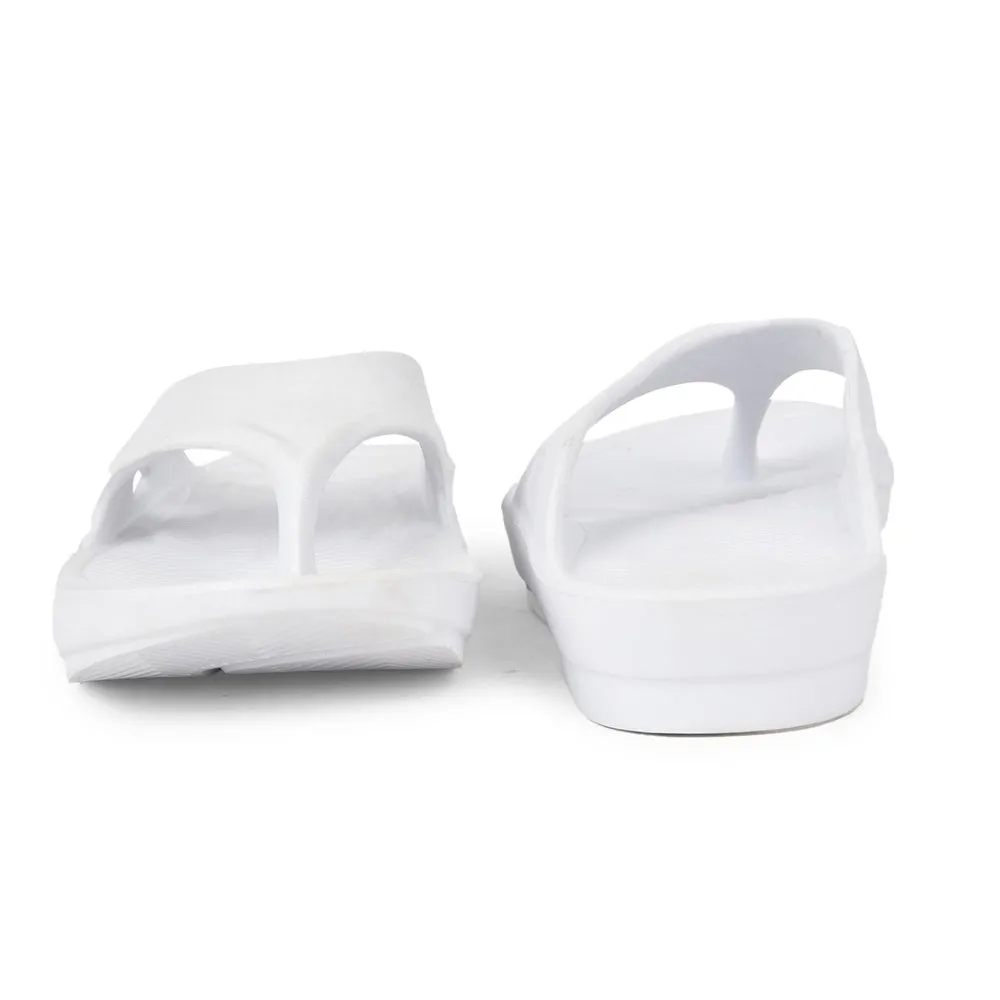 Highland Originals Slippers A-HA Casual White Slippers For Men STEP-STAR By Liberty