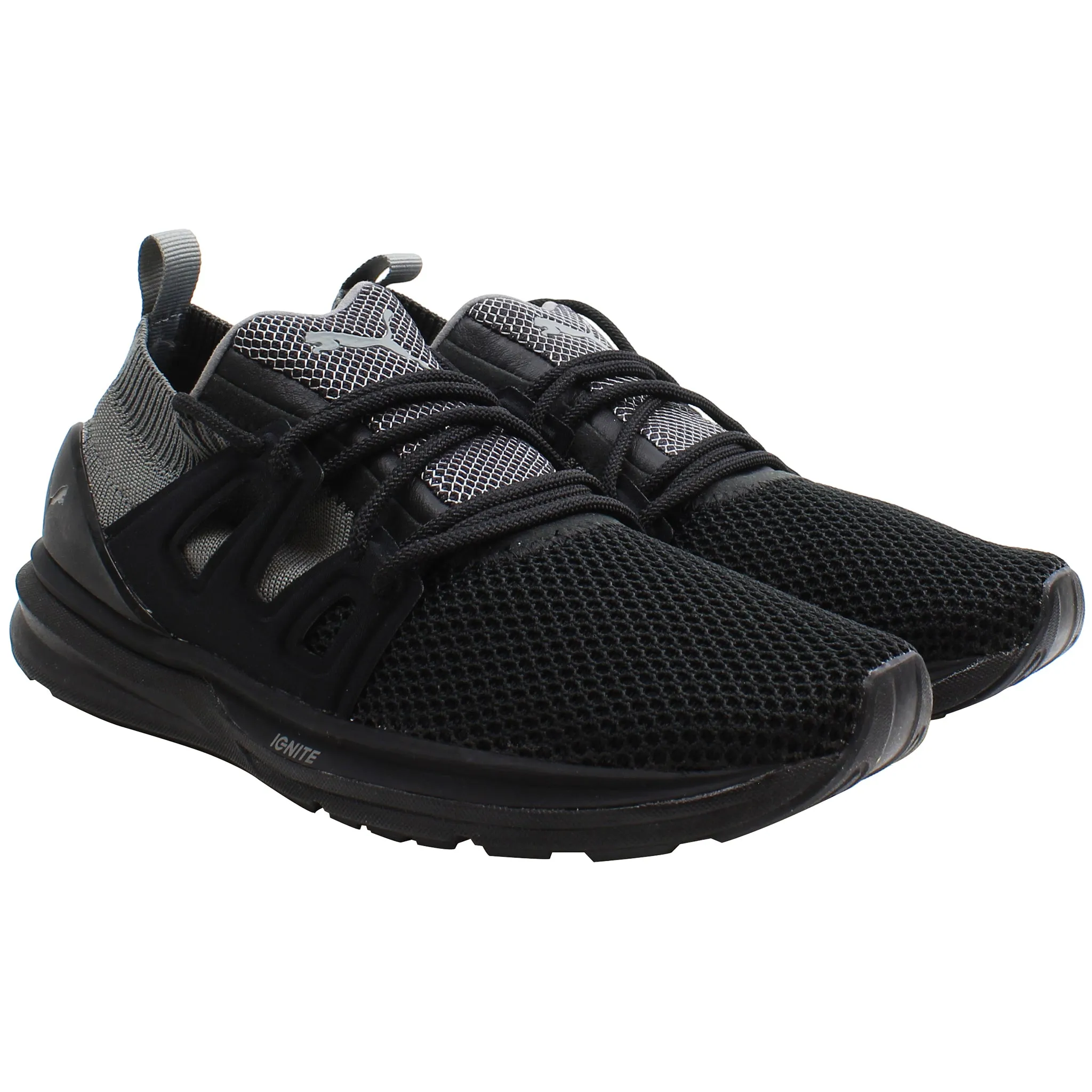 Puma Blaze Of Glory Limitless Mens Black Running Shoes Puma Ember Trail Running Shoes
