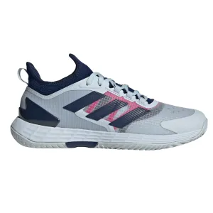 Adidas Gazelle Boost Shoes Adidas Adizero Ubersonic 4.1 Men Tennis Shoes - Halo Blue/Dark Blue/Team Shock Pink