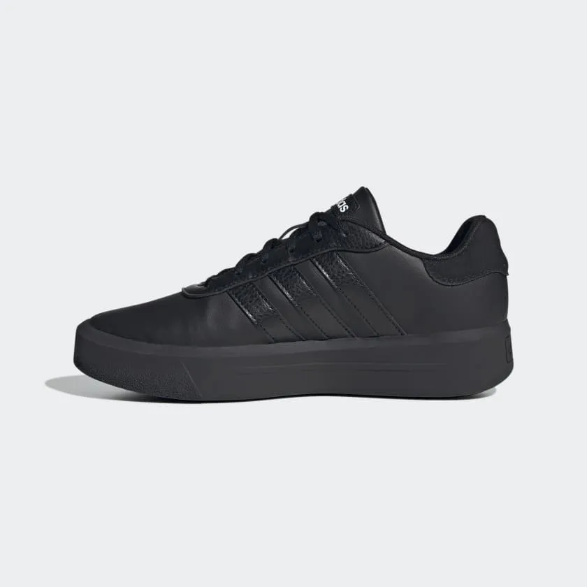 ADIDAS COURT PLATFORM - BLACK Adidas Shoes Trending