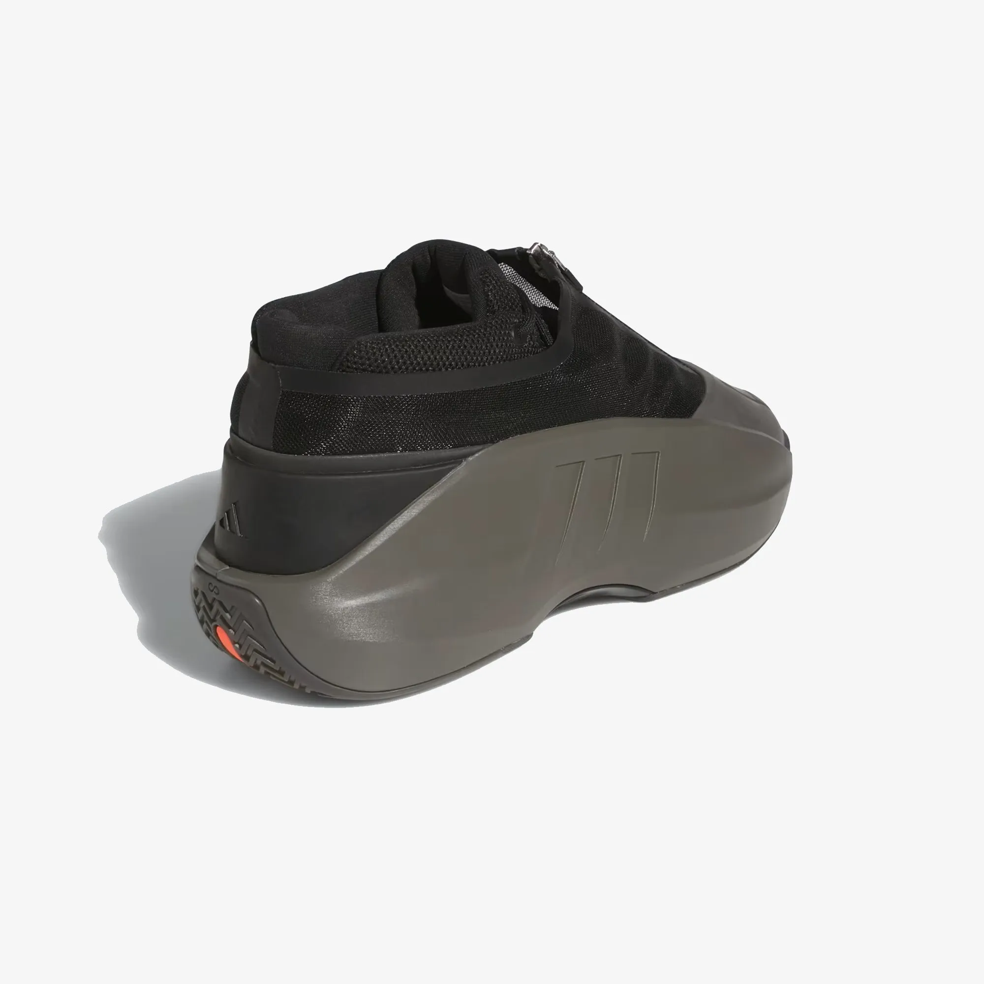 Adidas | CRAZY IIINFINITY  { CHARCOAL S24/CORE BLACK/SOLAR RED Adidas Mat Wizard Wrestling Shoes