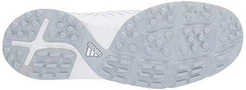 Adidas Dropset Training Shoes adidas Women's Adipure Sport 2 Golf Shoe, FTWR White/Clear Onix/Silver Metallic, 9 M US