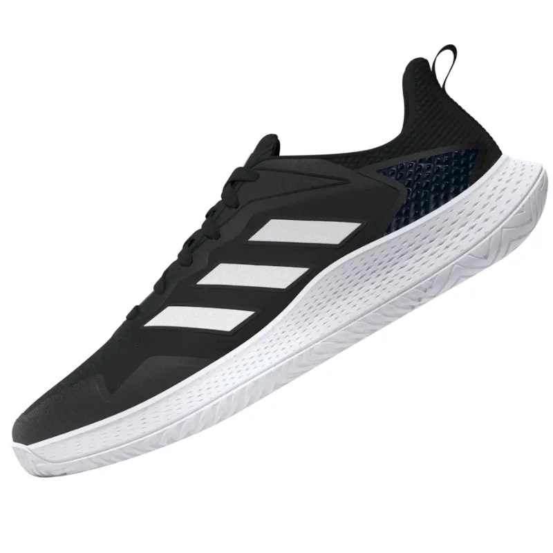 Adidas Evolution Shoes Adidas Defiant Speed Mens Tennis Shoes - Core Black / White / Grey Four