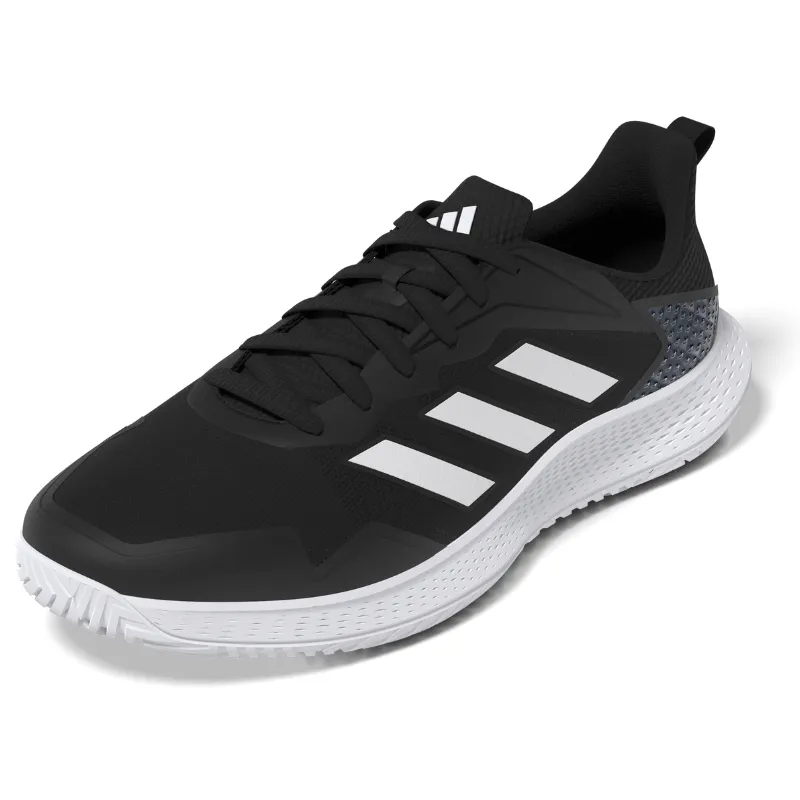 Adidas Defiant Speed Mens Tennis Shoes - Core Black / White / Grey Four Adidas Shoes Ph
