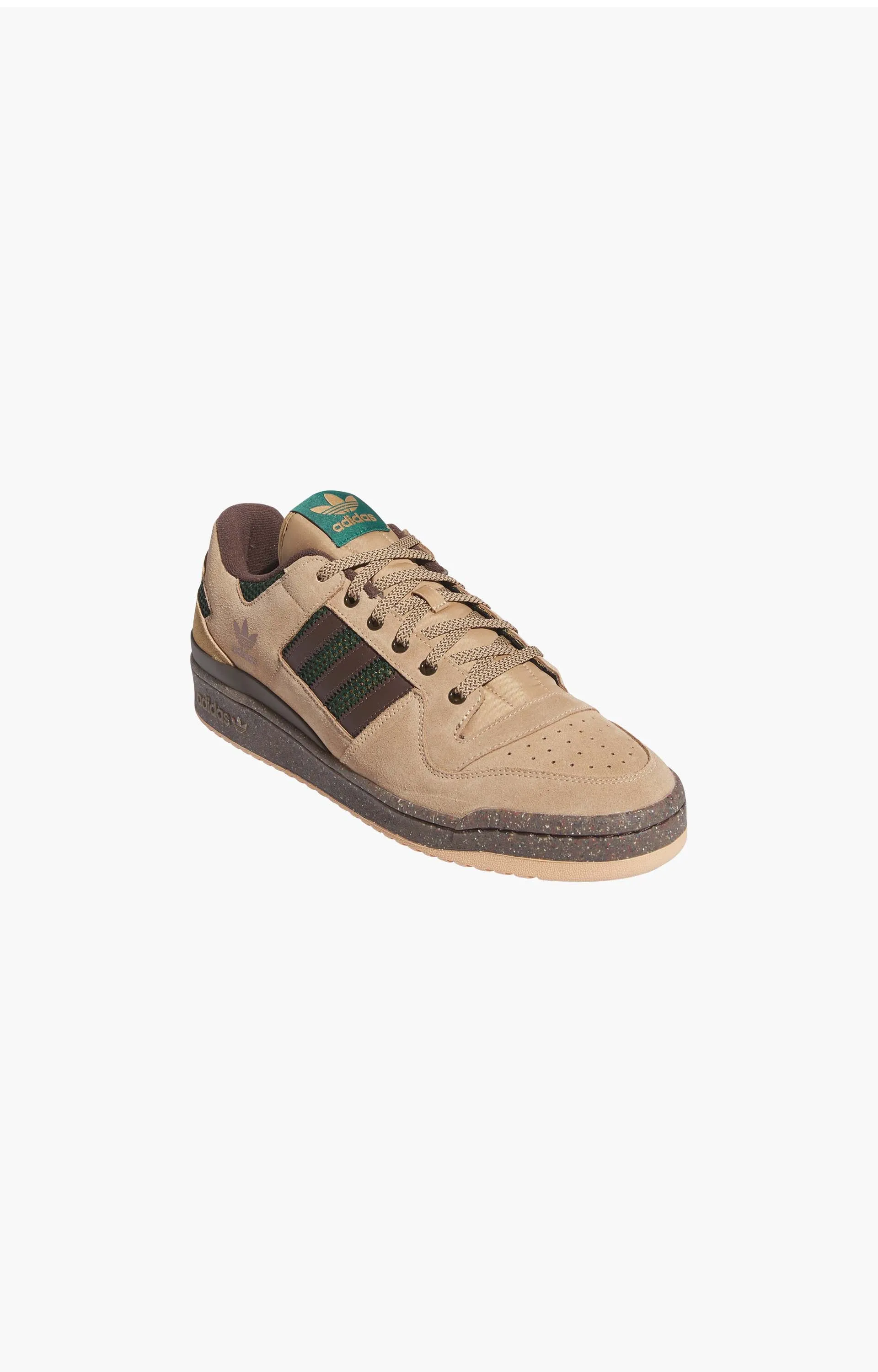 Adidas Forum 84 Low Adv Shoes, Beige / Dark Green Adidas Court 24 Shoes