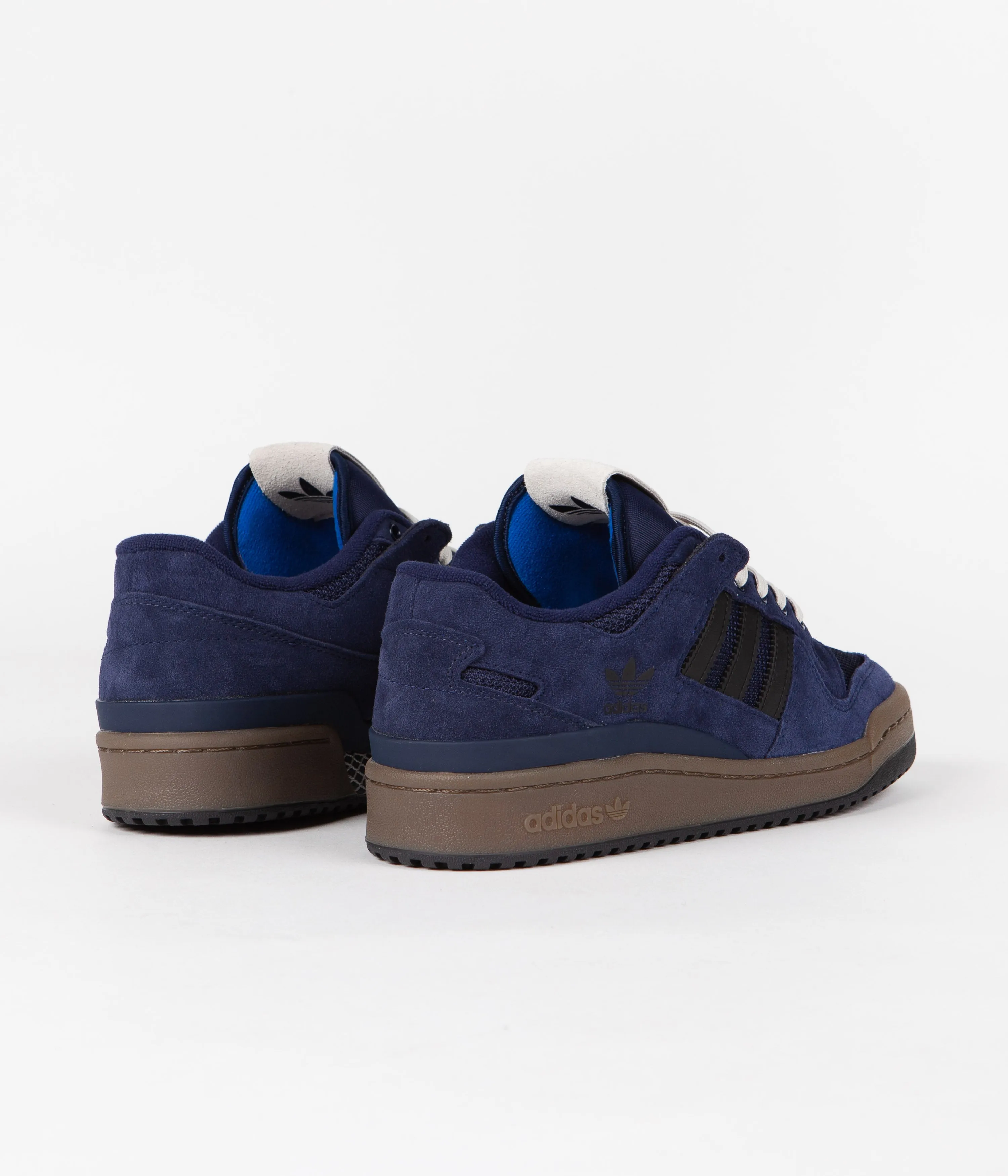 Adidas Forum 84 Low ADV Shoes - Collegiate Navy / Core Black / Bluebird New Adidas Running Shoes 2025