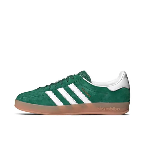Adidas Shoes Grand Court Adidas Gazelle IndoorCollegiate Green White & Gum -Preorder