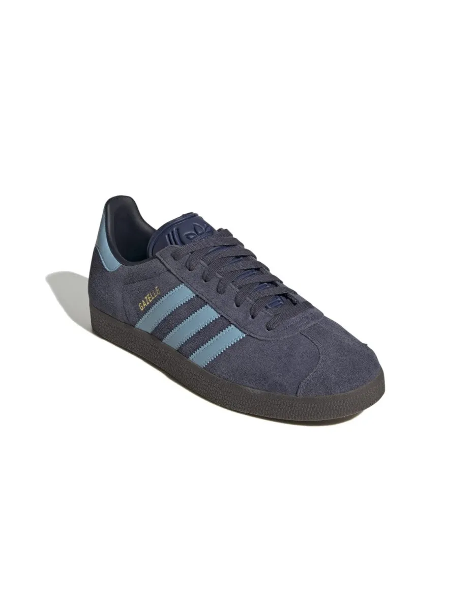 Adidas Gazelle Shadow Navy/Clear Blue/Gum Boa Adidas Golf Shoes