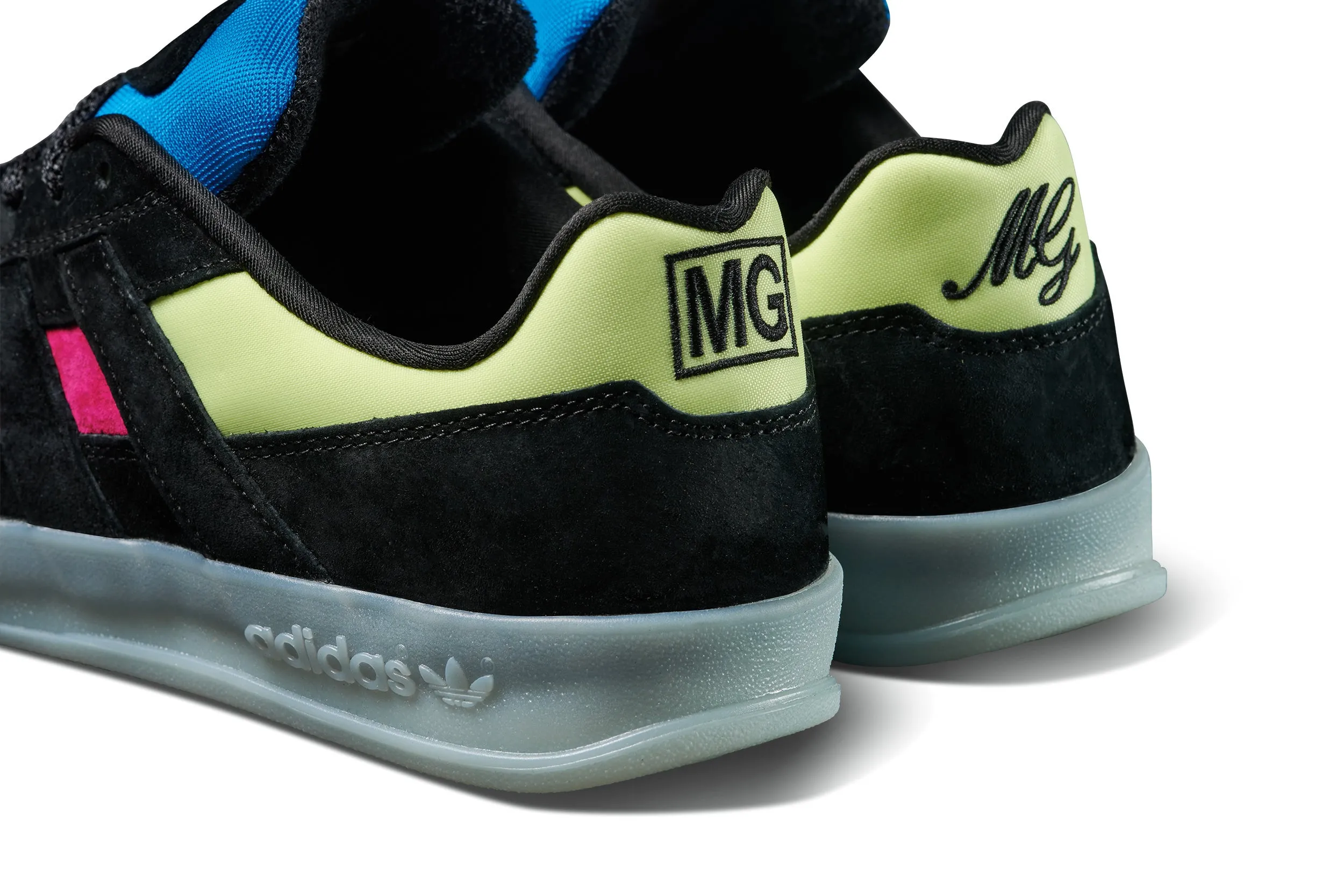 ADIDAS GONZ ALOHA SUPER "EIGHTIES" SHOCK PINK / CORE BLACK / FROZEN YELLOW Adidas X Hello Kitty Gazelle Shoes