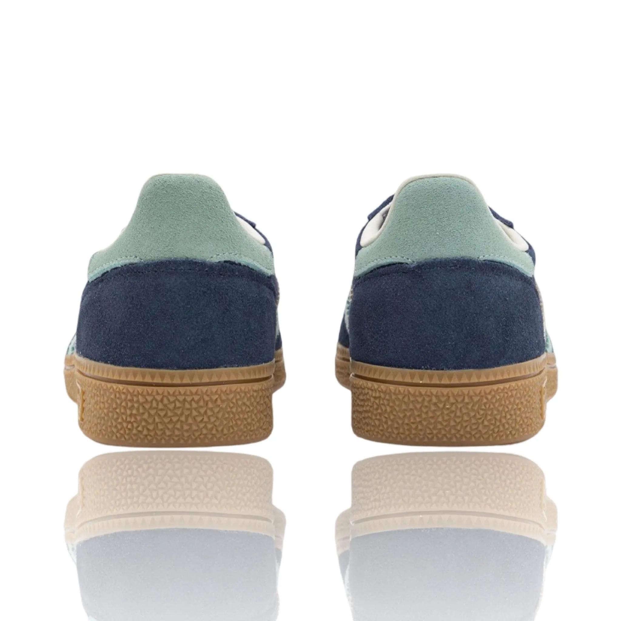 Adidas Handball Spezial Night Indigo Hazy Green Adidas Shoes Rod Laver