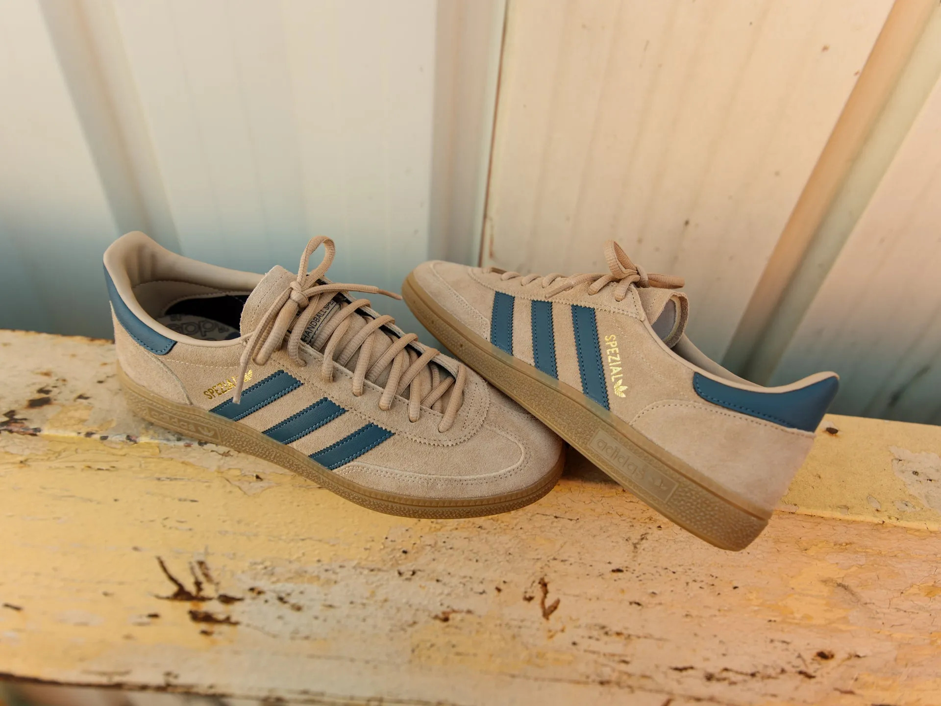 Adidas Adizero Boston 13 Running Shoes Adidas Handball Spezial 'Warm Sandstone/Preloved Ink'