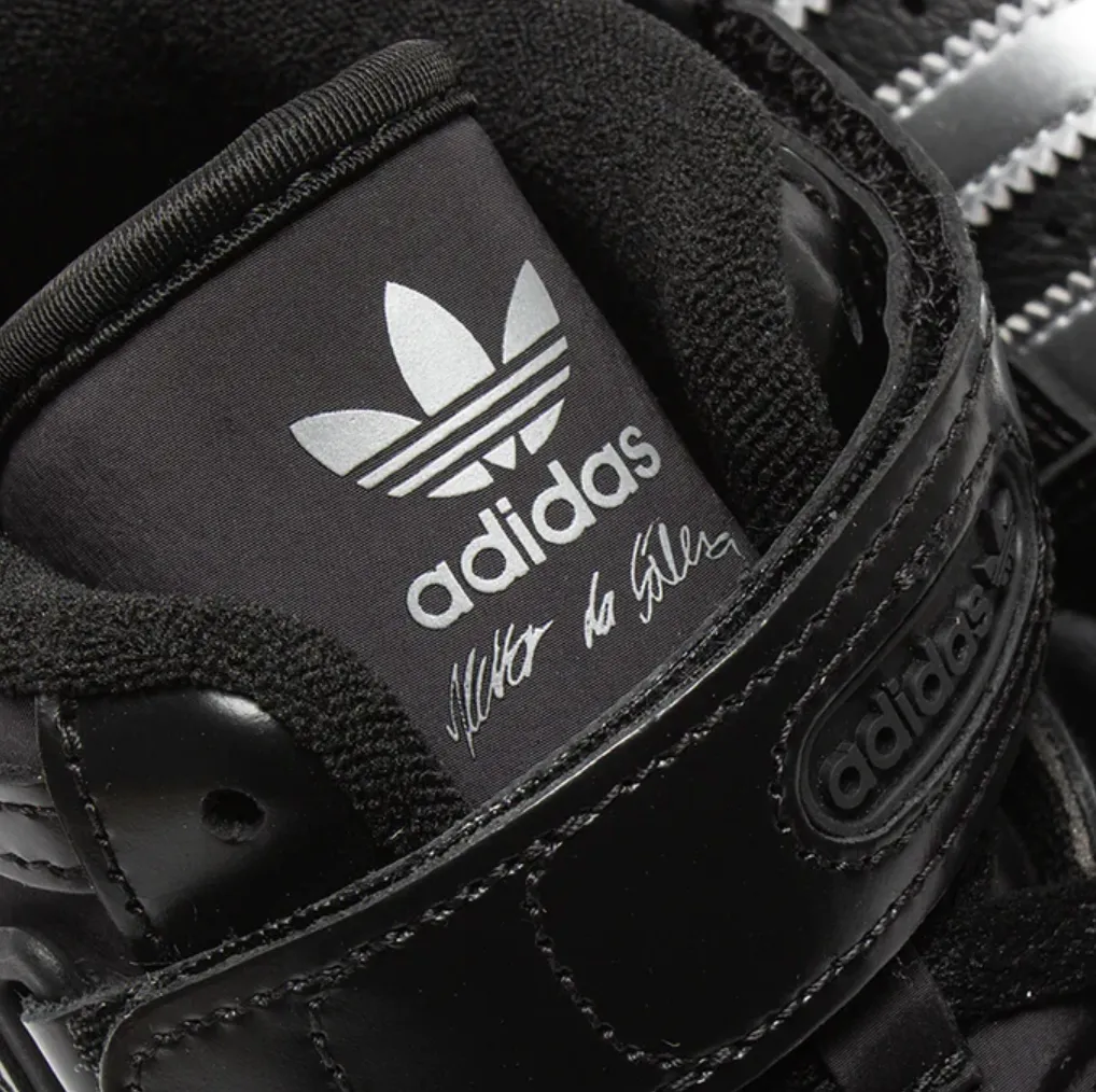 Adidas Alexander Wang Shoes ADIDAS HEITOR FORUM 84 MID ADV CORE BLACK / SILVER METALLIC