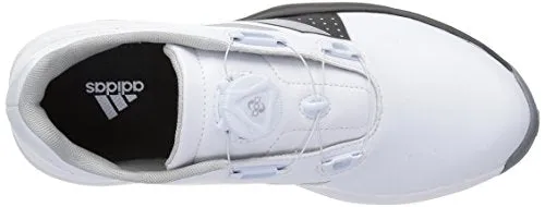 adidas Kids' Jr Adipower Boa Ftwwht/Si Skate Shoe, White, 4.5 M US Big Kid Adidas Masters Golf Shoes