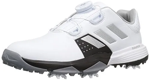 Discount Shoes Adidas adidas Kids' Jr Adipower Boa Ftwwht/Si Skate Shoe, White, 4.5 M US Big Kid