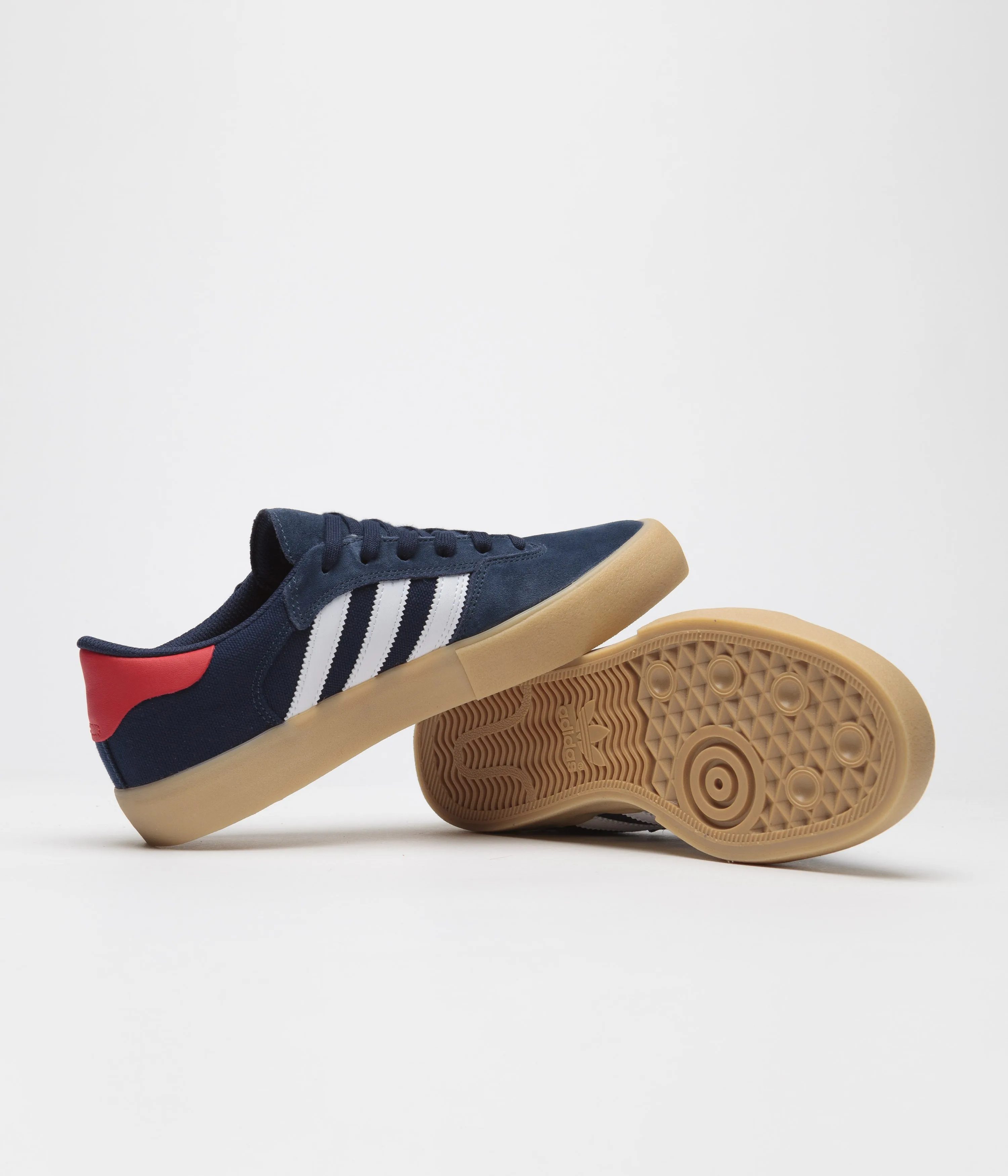 Adidas Matchbreak Super Shoes - Collegiate Navy / FTWR White / Better Scarlet Adidas Masters Golf Shoes