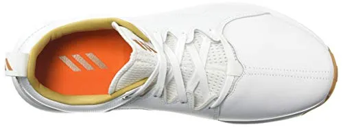 Adidas 80s Tennis Shoes adidas Men's Adicross PPF Golf Shoe, FTWR White/Gum/FTWR White, 11.5 M US