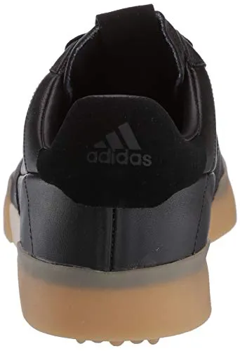 adidas Men's Adicross Retro Golf Shoe, core Black/Gold Metallic/Gum, 15 Medium Wide US Grand Court Alpha Shoes Adidas