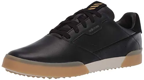 adidas Men's Adicross Retro Golf Shoe, core Black/Gold Metallic/Gum, 15 Medium Wide US Adidas Stella Mccartney Tennis Shoes