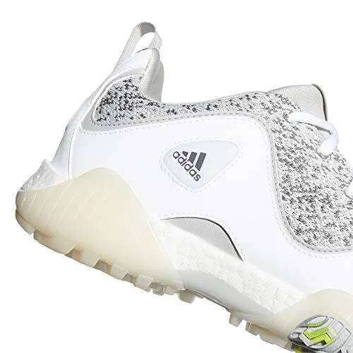 Adidas 72 Shoes adidas Men's Codechaos 21 Primeblue Spikeless Golf Shoes, Footwear White/Grey Four/Grey Two, 11