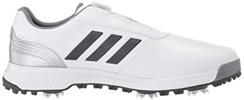Adidas Futsal Shoes adidas Men's CP Traxion BOA Golf Shoe, FTWR White/Grey six/Silver Metallic, 9.5 M US