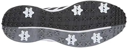 adidas Men's CP Traxion BOA Golf Shoe, FTWR White/Grey six/Silver Metallic, 9.5 M US Adidas Stripe Shoes