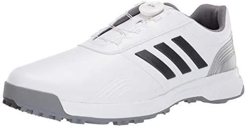 New Adidas 3d Printed Shoes adidas Men's CP Traxion BOA Golf Shoe, FTWR White/Grey six/Silver Metallic, 9.5 M US