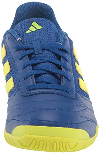 adidas Men's Super Sala 2 Soccer Shoe, White/Bold Aqua/Bold Aqua, 13.5 Terry Fox Adidas Shoes 40th Anniversary