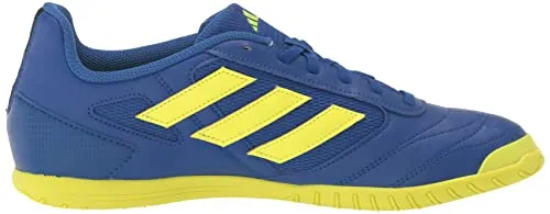 adidas Men's Super Sala 2 Soccer Shoe, White/Bold Aqua/Bold Aqua, 13.5 Adidas Soccer Shoes Copa Mundial