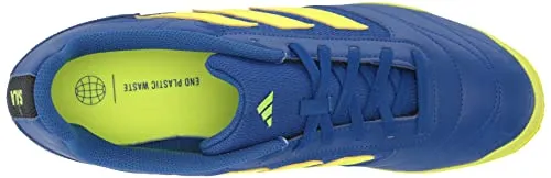 Daddy Shoes Adidas adidas Men's Super Sala 2 Soccer Shoe, White/Bold Aqua/Bold Aqua, 13.5