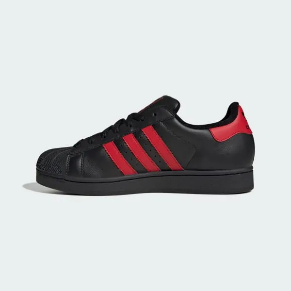 Adidas Men's Superstar Ii Shoes - Black / Better Scarlet Sale Adidas Golf Shoes
