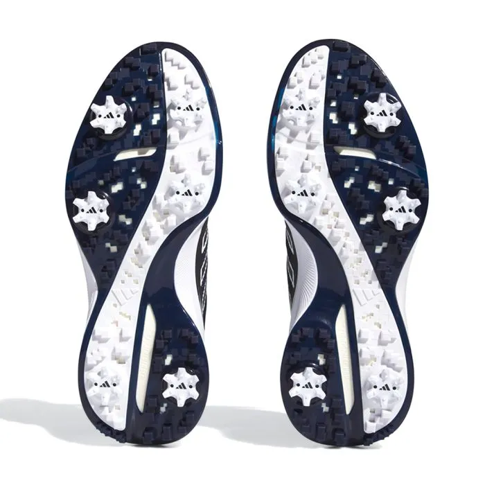 Adidas Men's ZG23 Vent MD Spiked Golf Shoes - Collegiate Navy/Cloud White Iconic Adidas Shoes