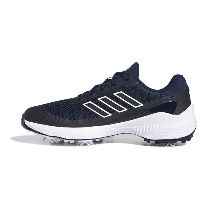 Adidas Men's ZG23 Vent MD Spiked Golf Shoes - Collegiate Navy/Cloud White Adidas Pro Model 2g Basketball Shoes