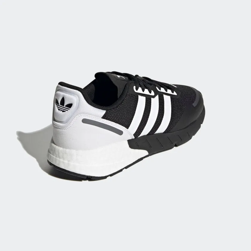Best Adidas Tennis Shoes Adidas - Men's ZX 1K Boost Shoes Black/ White FX6515