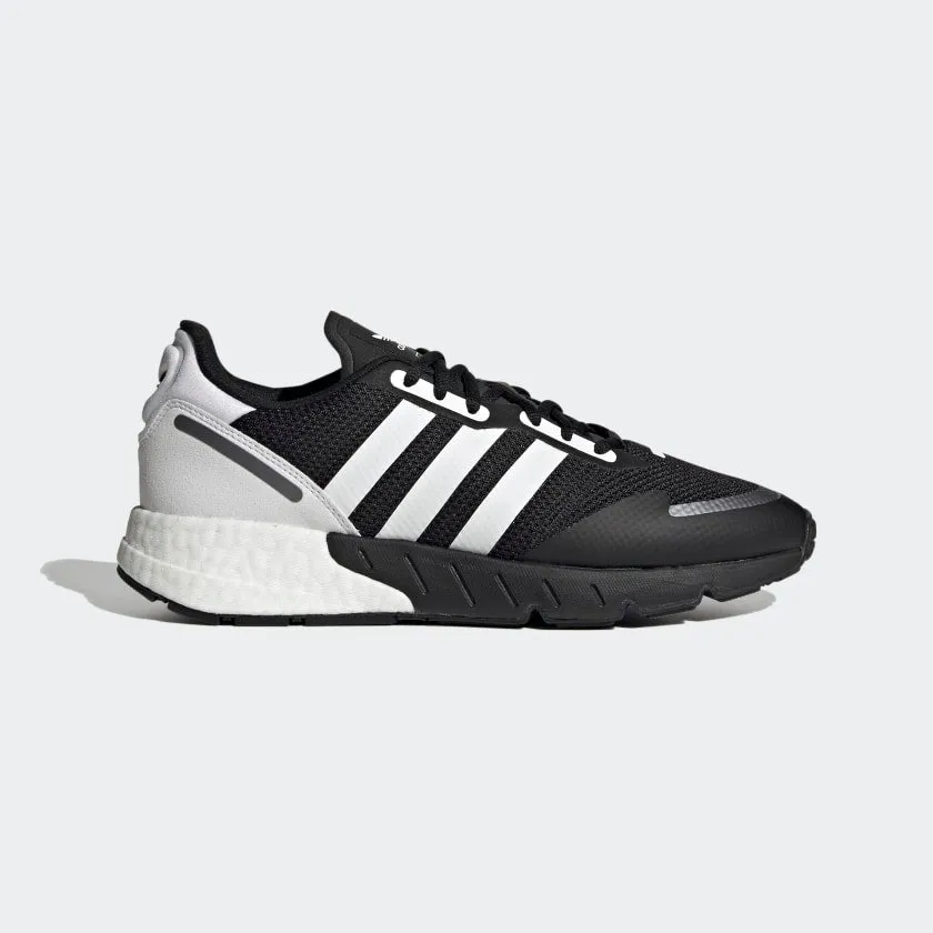 Adidas Futsal Shoes Adidas - Men's ZX 1K Boost Shoes Black/ White FX6515