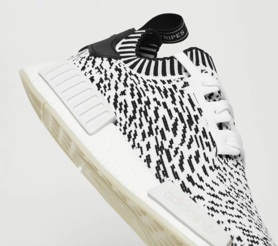 Adidas NMD R1 Sashiko White PK Adidas Soft Shoes