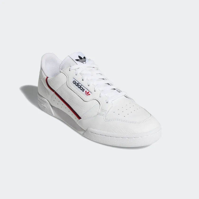 Adidas Shoes Collaborations Adidas Originals Continental 80 (White / Scarlet)
