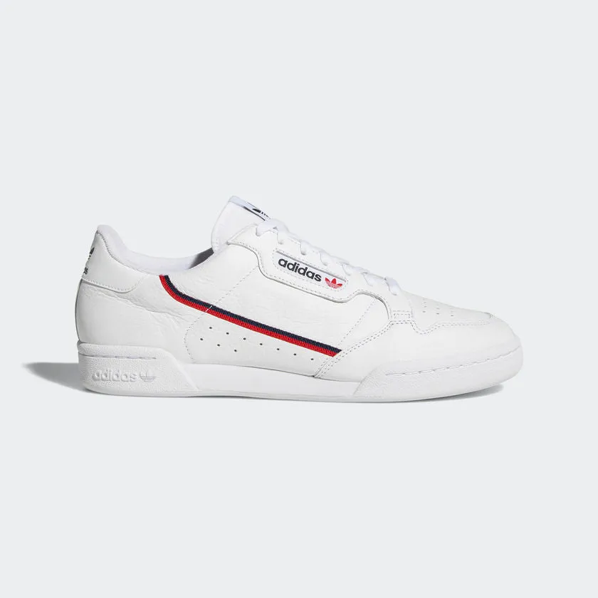 Hello Kitty Adidas Shoes Adidas Originals Continental 80 (White / Scarlet)