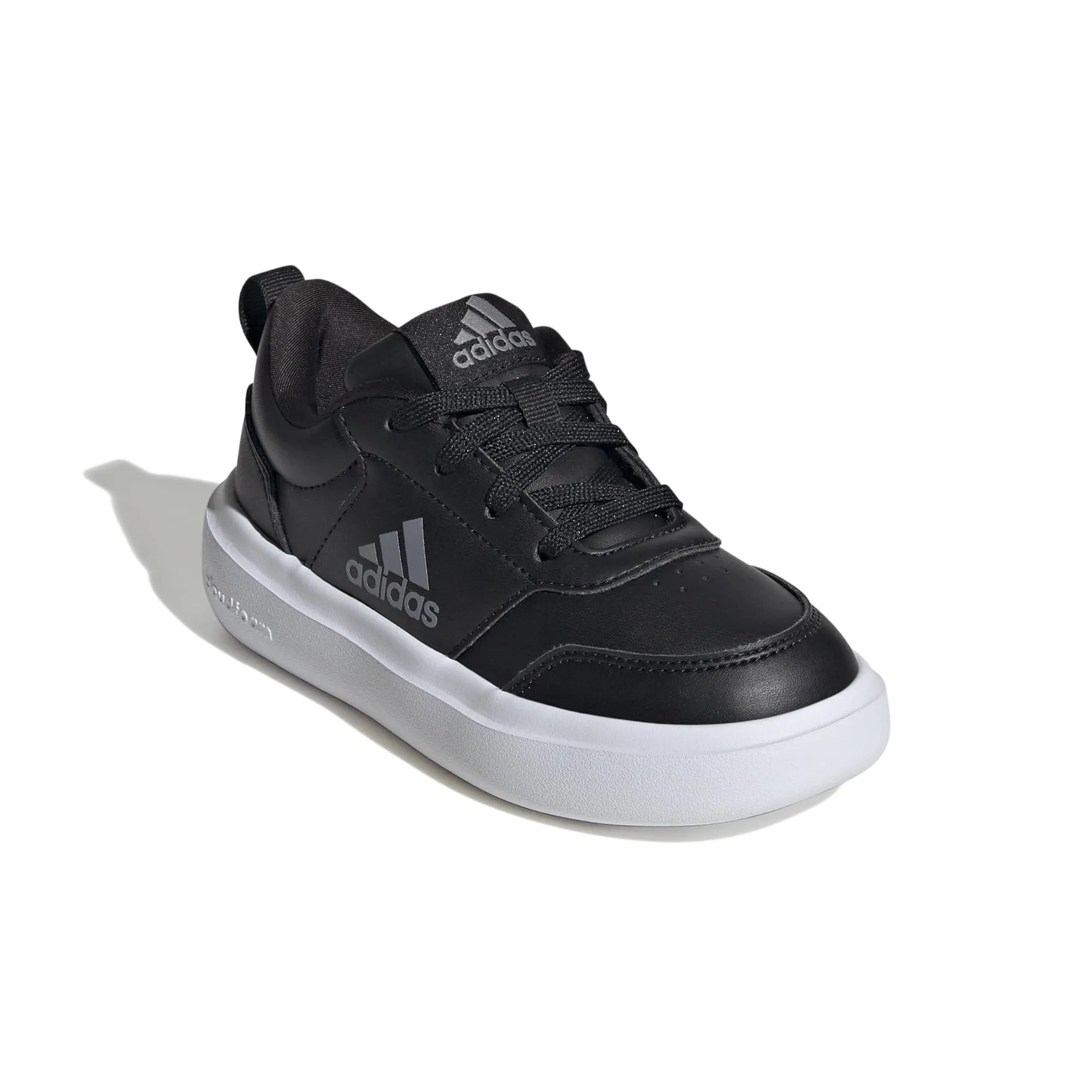 Adidas Shoes 2024 adidas Park St Sneaker, Black/Iron Metallic/White, 5 US Unisex Big Kid