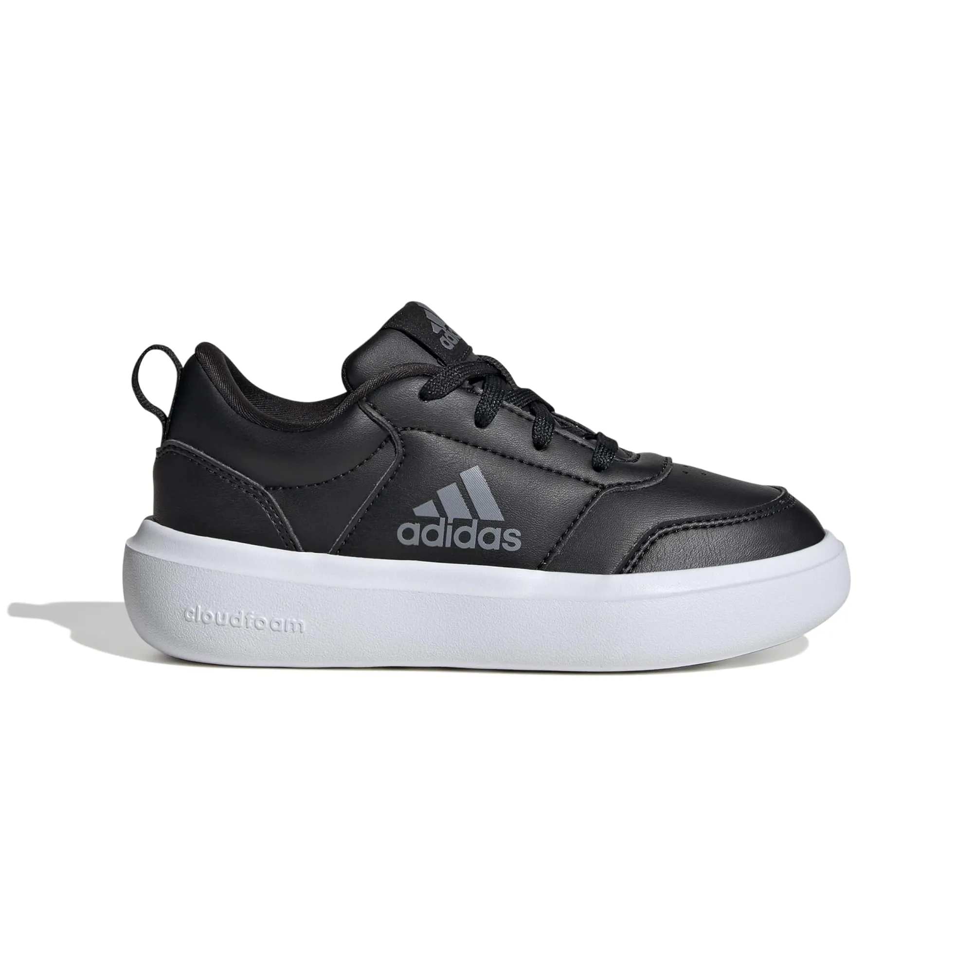 Shoes Adidas Y3 adidas Park St Sneaker, Black/Iron Metallic/White, 5 US Unisex Big Kid