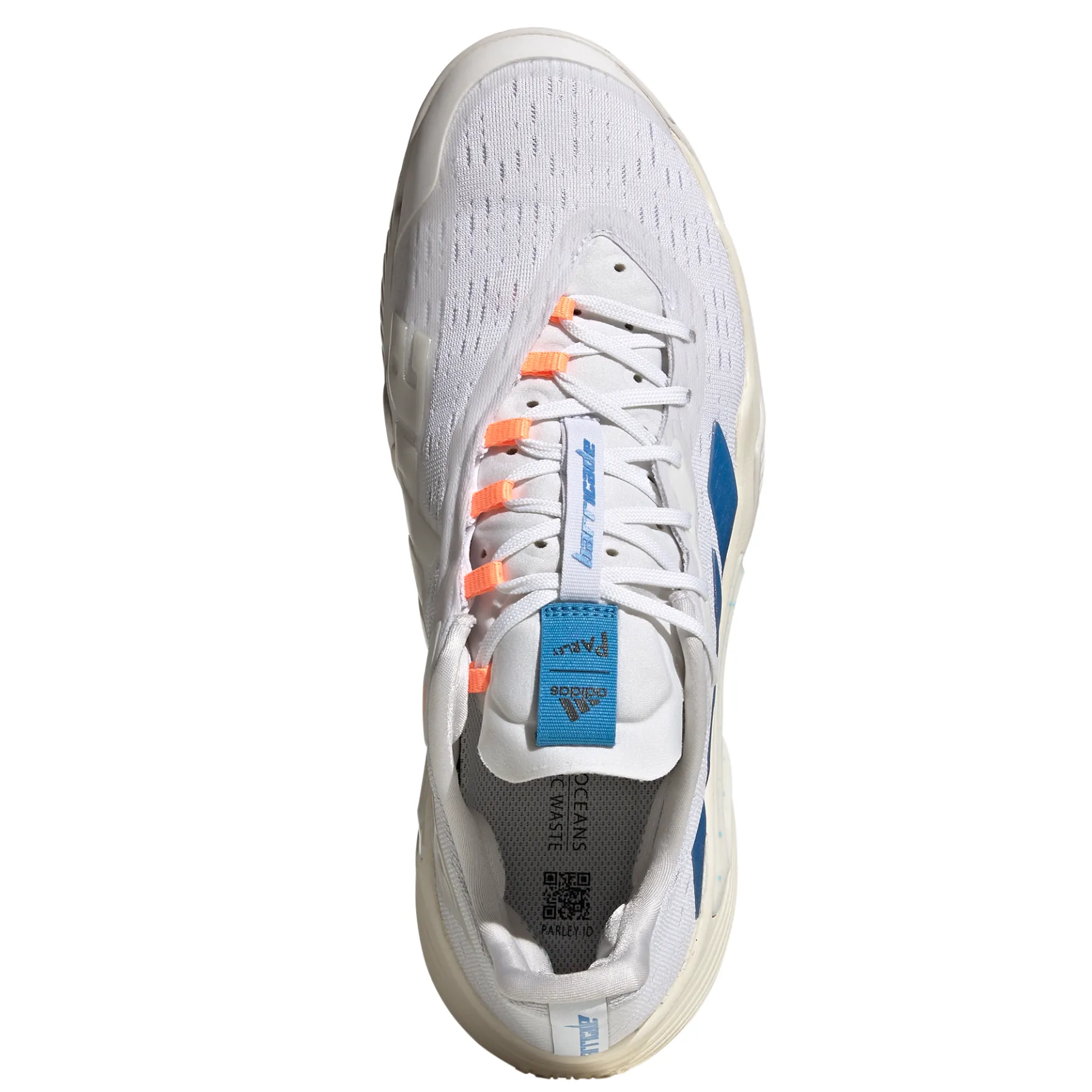 Adidas Performance Barricade  Men Tennis Shoes - Cloud White/Pulse Blue/Mint Ton Adidas Originals Campus Casual Shoes