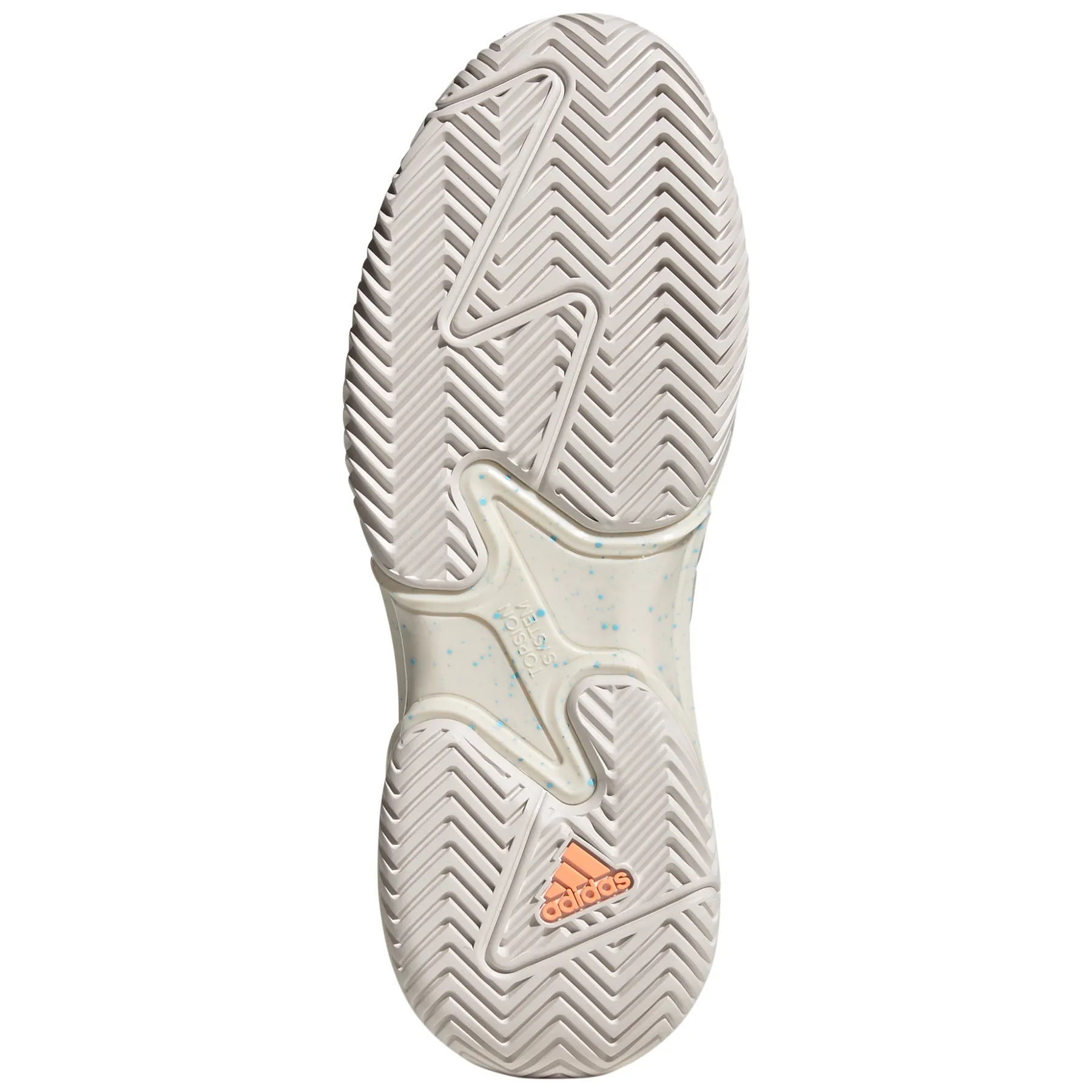 Adidas Performance Barricade  Men Tennis Shoes - Cloud White/Pulse Blue/Mint Ton Adidas Japan Shoes