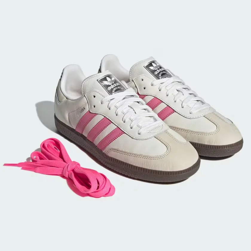 Adidas - Womens shoes Samba OG Wonder Quartz/Wonder White Adidas Boost Walking Shoes