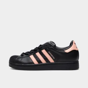 Jeremy Scott X Adidas Shoes adidas Women's Superstar II Core Black / Glow Pink