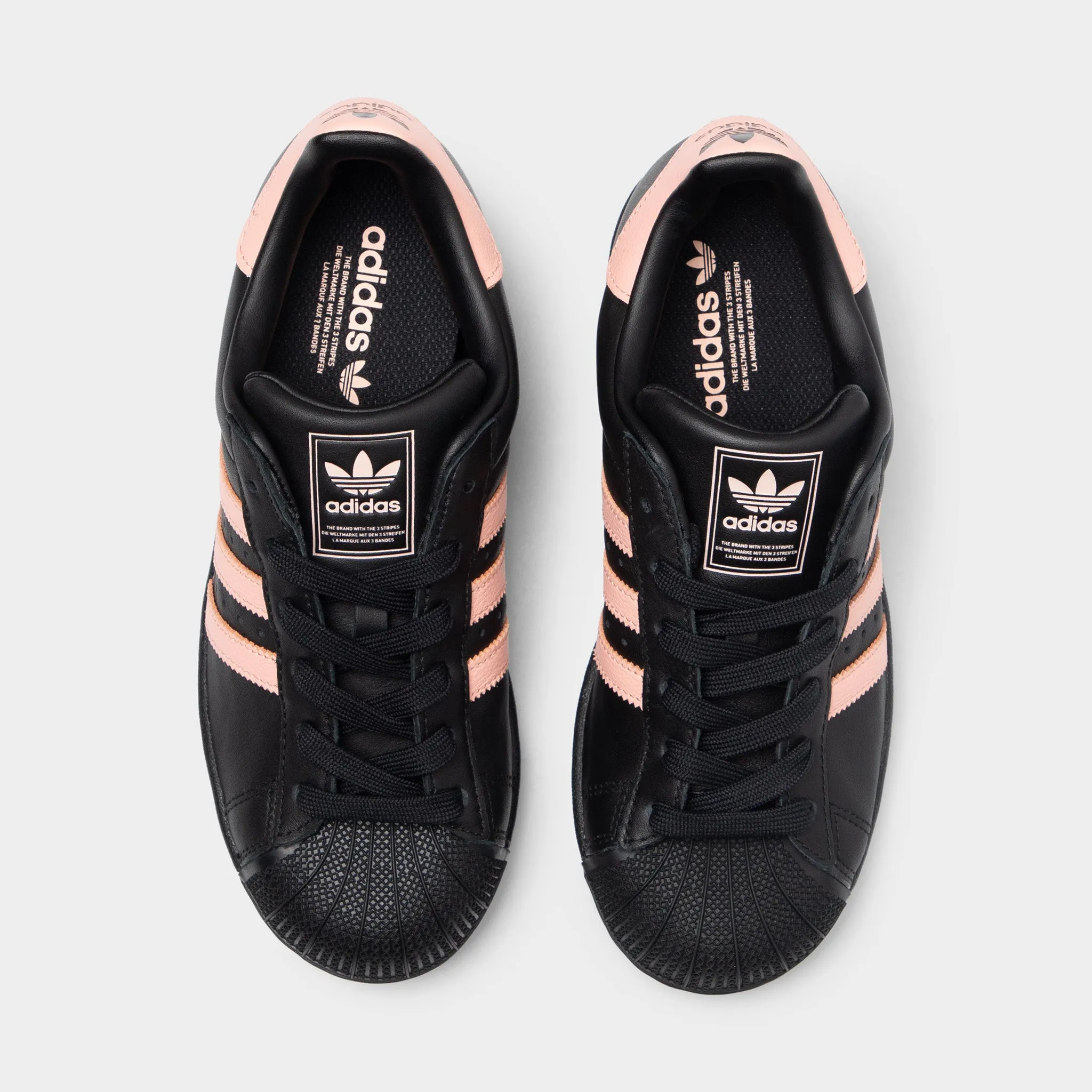 Adidas Style Shoes adidas Women's Superstar II Core Black / Glow Pink
