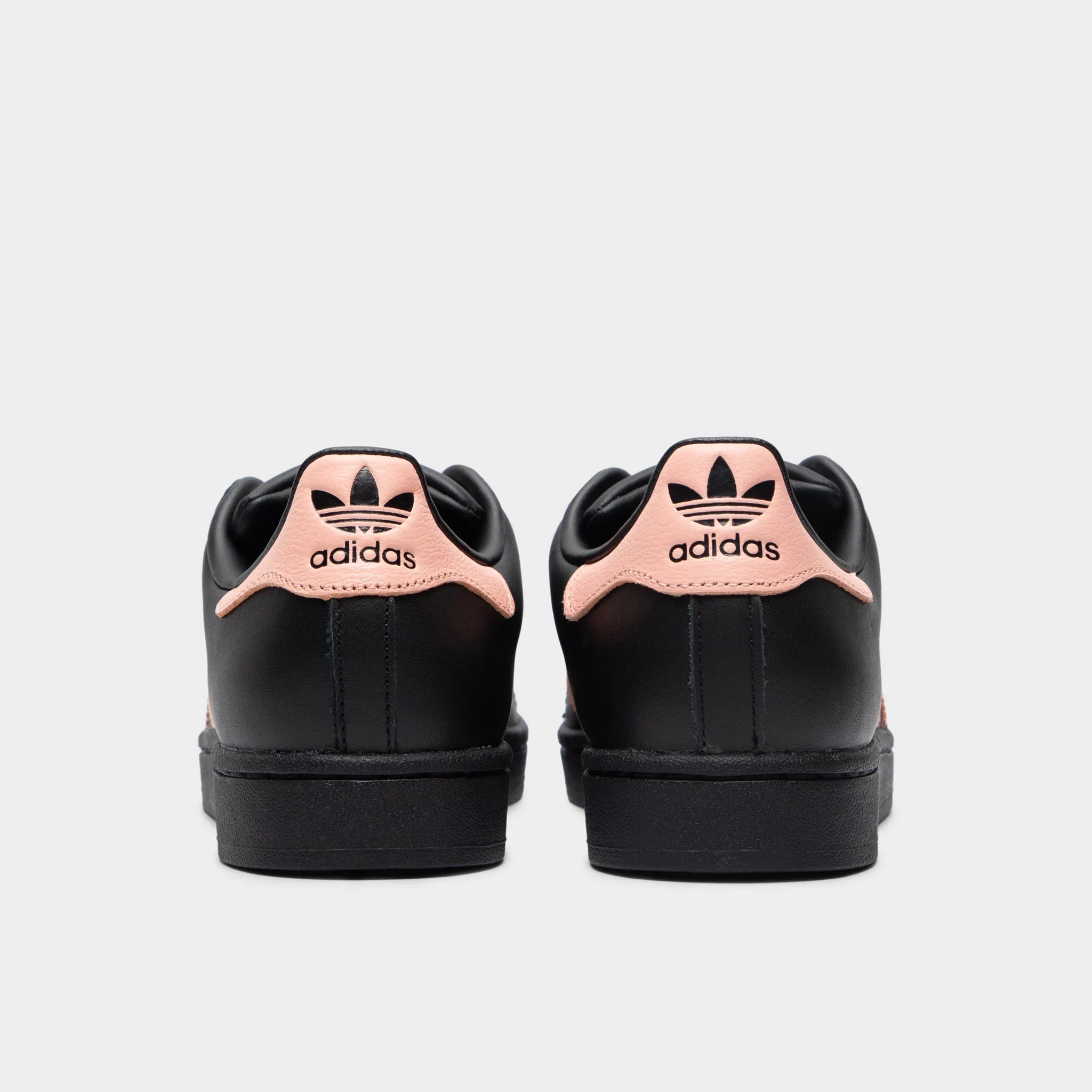 Baseball Adidas Shoes adidas Women's Superstar II Core Black / Glow Pink