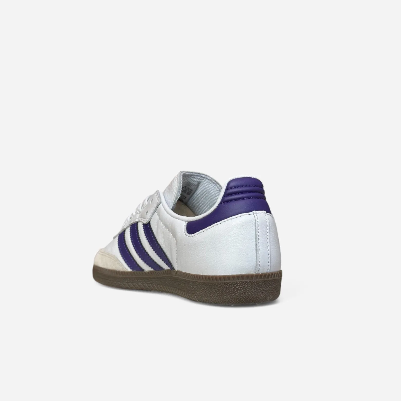 Adidas Boost Spikeless Golf Shoes ADIDAS - Samba ADV Shoes - Footwear White/Core Purple/Gold Metallic