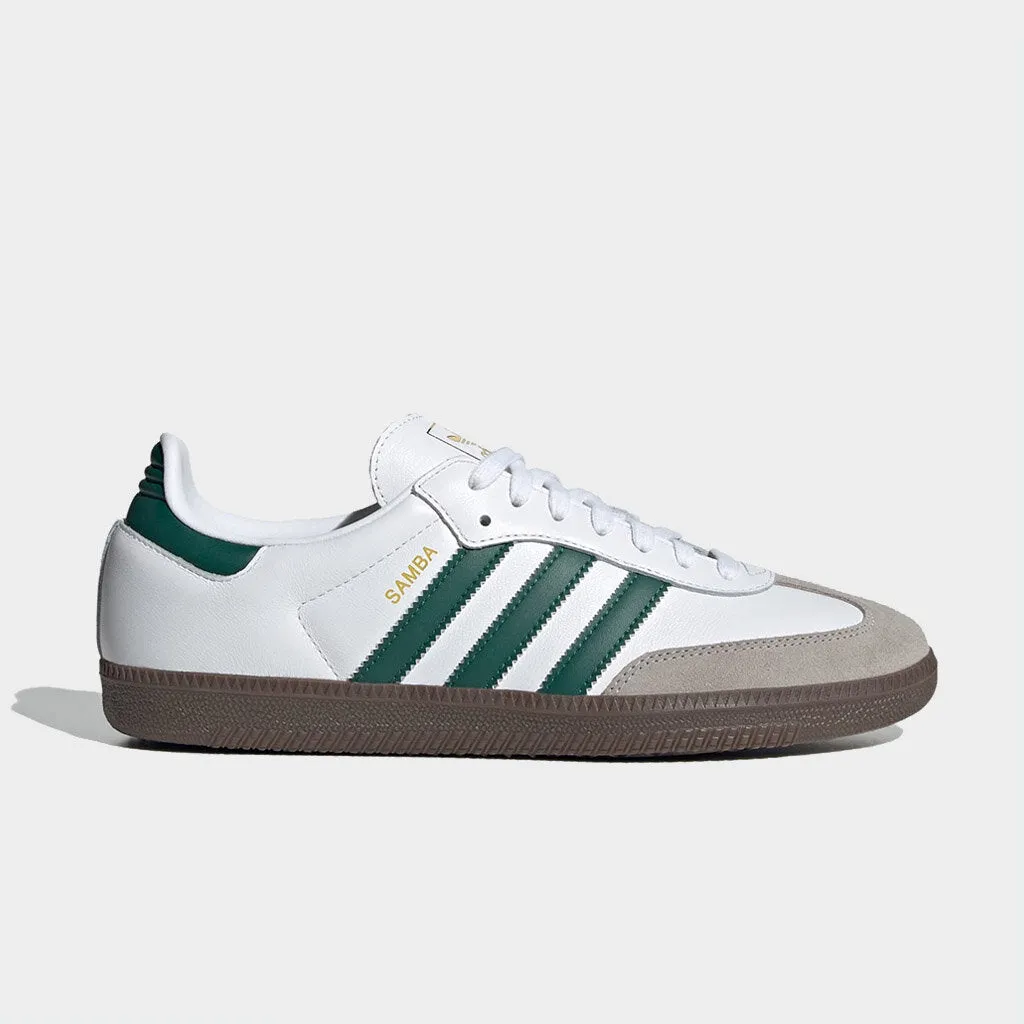 Adidas Samba OG - Cloud White / Collegiate Green / Clear Granite Adidas 3mc Vulc Shoes